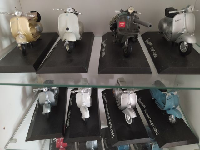 Colección Vespa RBA metal completa