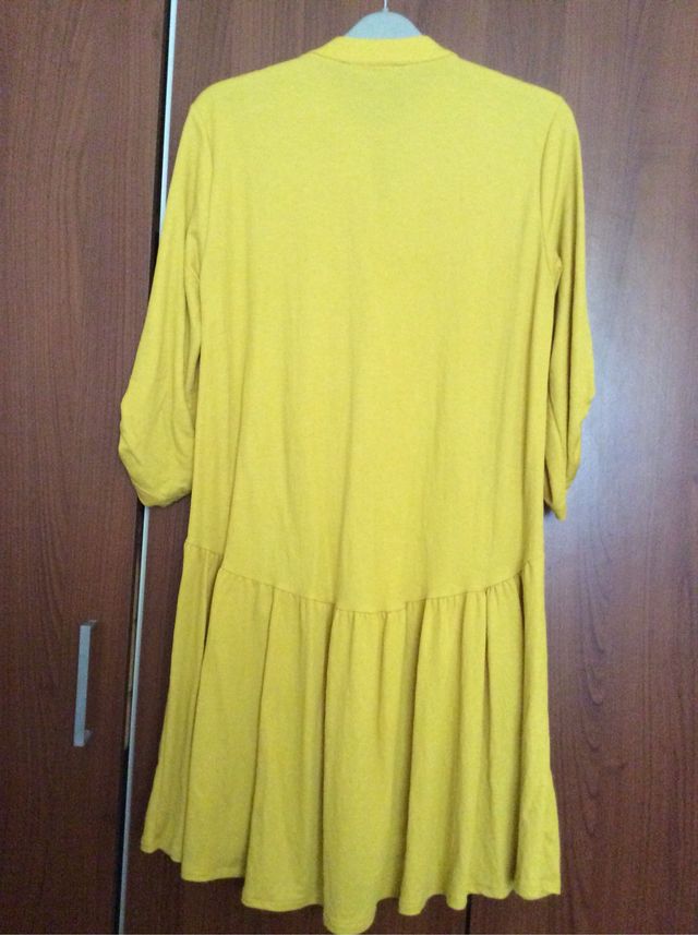 Vestido mostaza