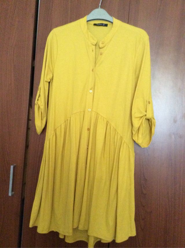Vestido mostaza