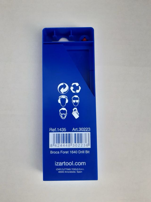 Juego brocas madera 3 puntas CRV IZAR 1435