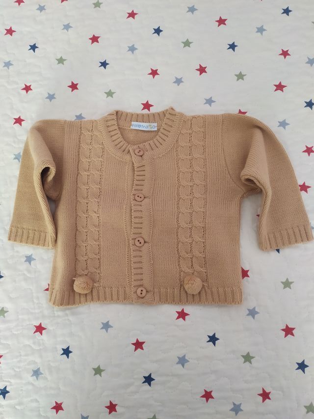 Chaquetita punto 9/12 meses