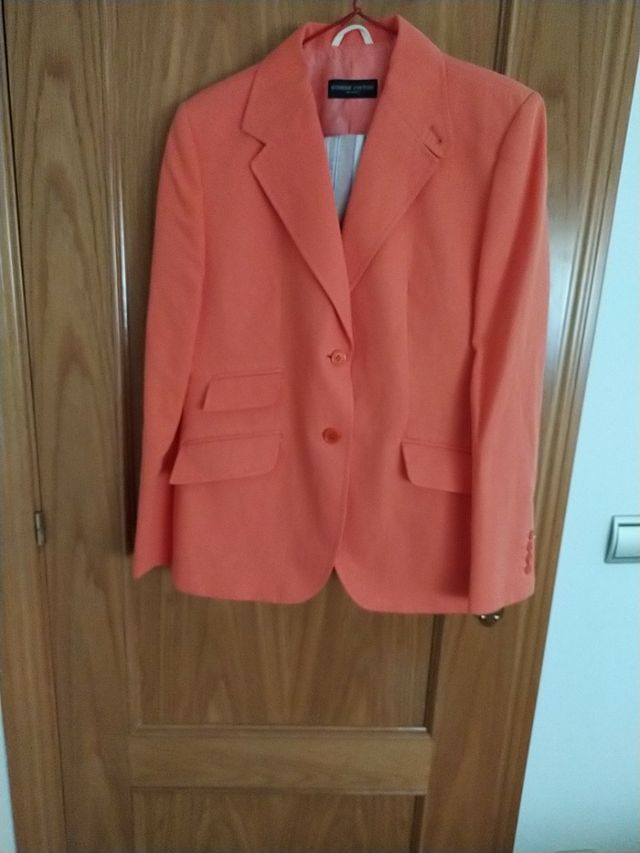 chaqueta naranja talla 46