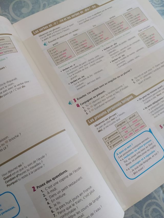 LIBRO FRANCÉS 1°BACH. Editorial Santillana.