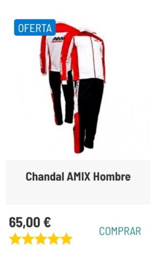 Chandal amix talla L de segunda mano por 49 EUR en Tudela en WALLAPOP