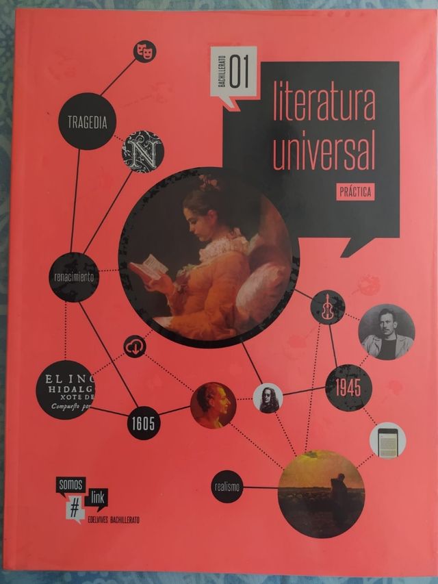 LITERATURA UNIVERSAL 1° BACH. EDELVIVES.