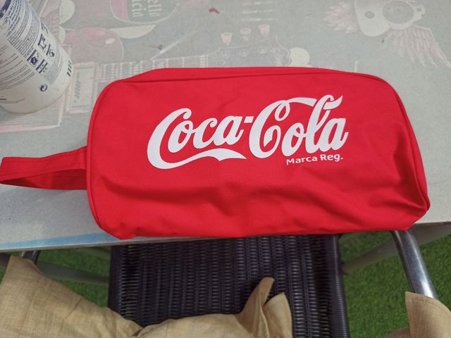 Neceser, guarda calzado Coca cola