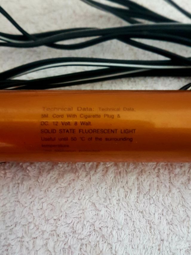 ✅ LUZ  FLUORESCENTE 12V PORTÁTIL ‼️