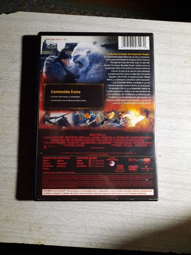 La momia (trilogía,no se venden por separado)