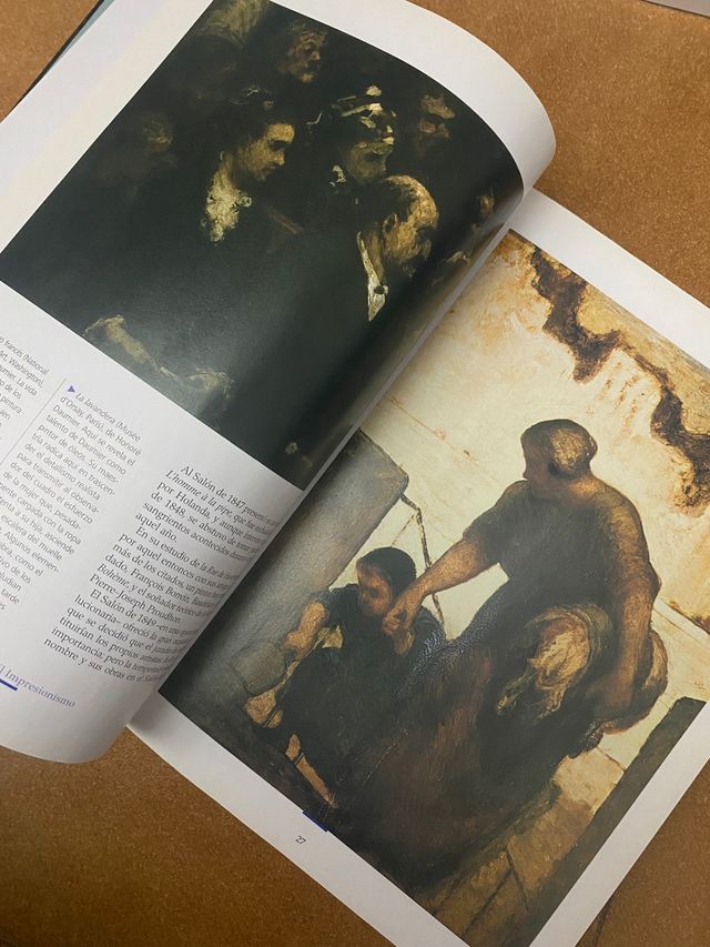 El realismo y el impresionismo.