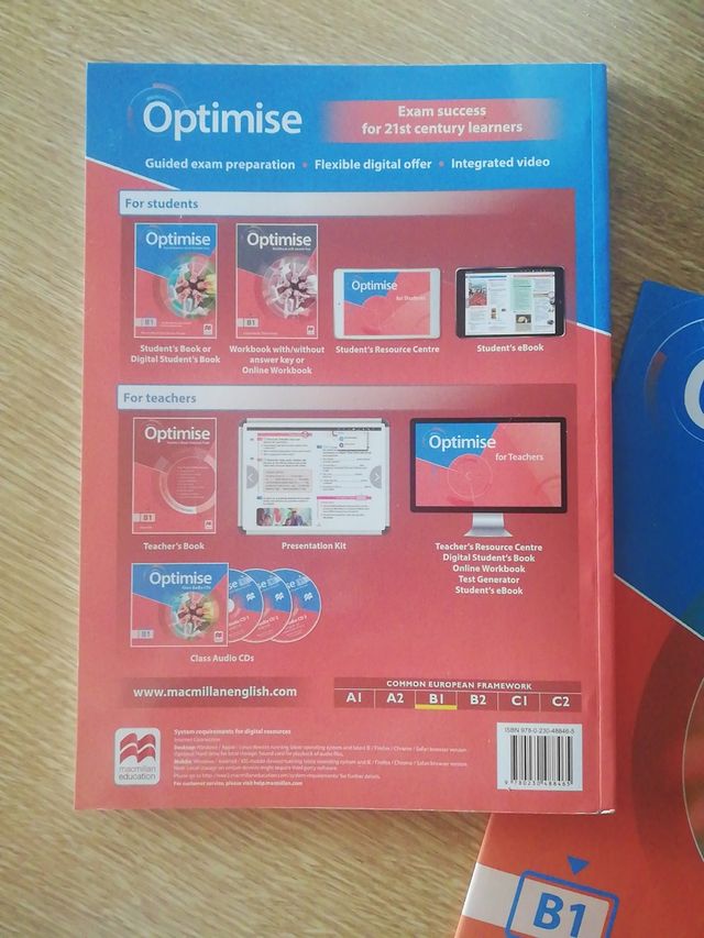 Libro inglés Optimise