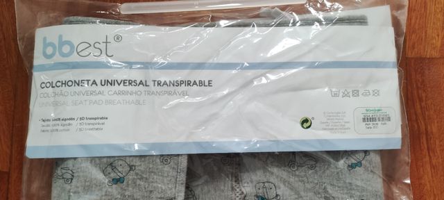 colchoneta universal transpirable