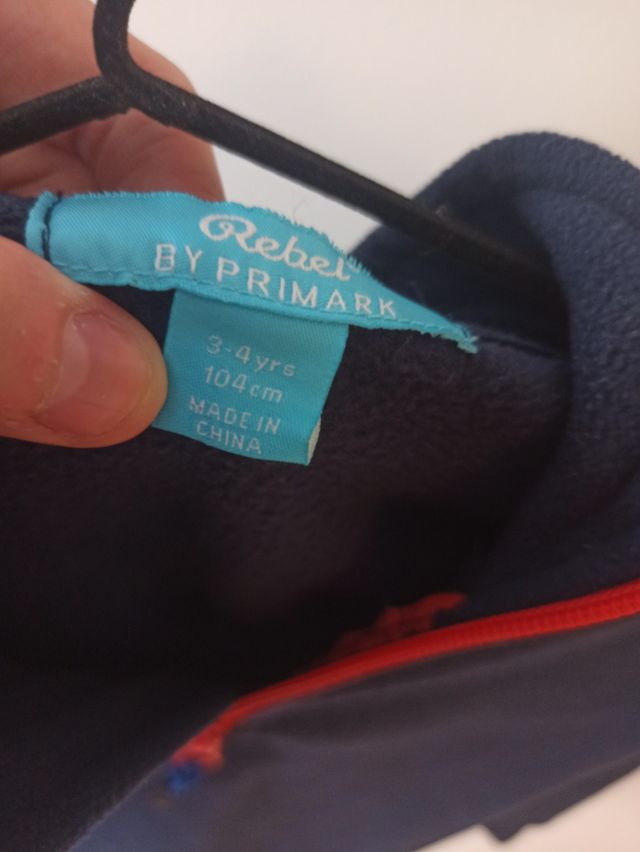 sudadera polar niño 3-4 años