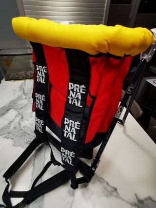 MOCHILA PORTABEBÉS PRENATAL de segunda mano por 18 EUR en O Burgo en  WALLAPOP