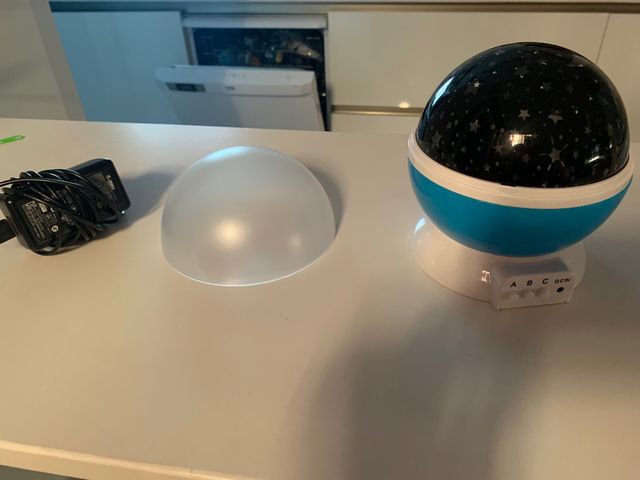 Lámpara de estrellas infantil