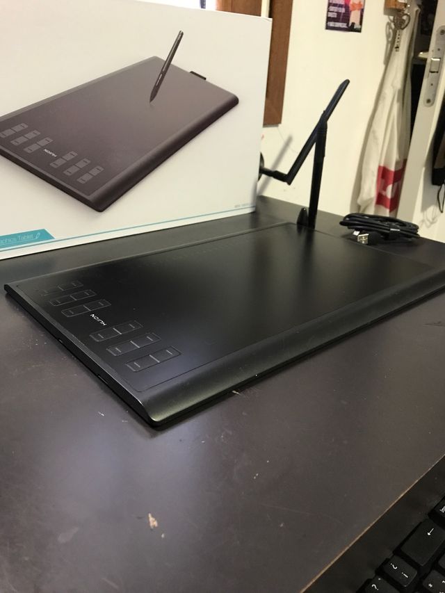 Tableta gráfica huion new 1060 plus