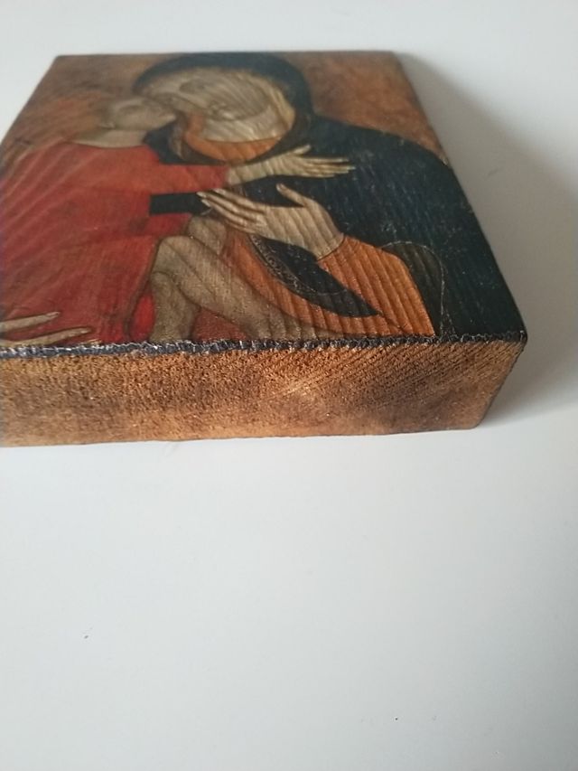 Decoración Virgen Vintage