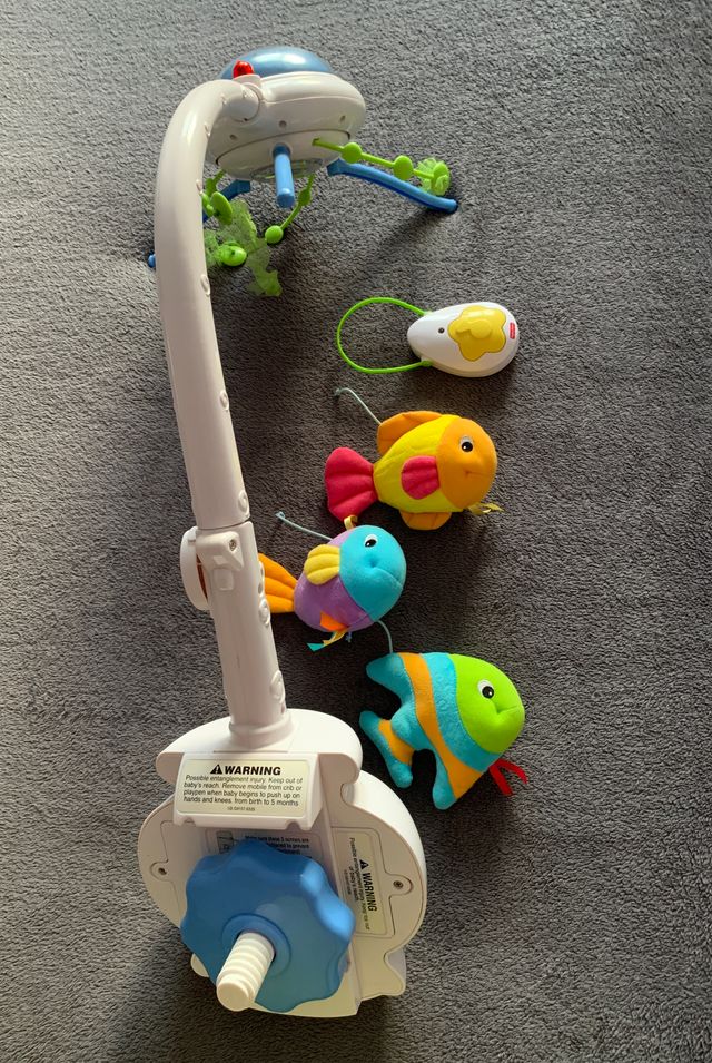 Carrusel bebé Ocean Wonders de Fisher Price.