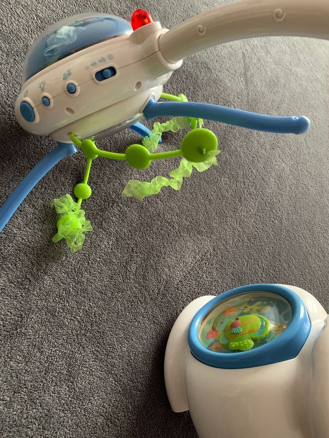 Carrusel bebé Ocean Wonders de Fisher Price.