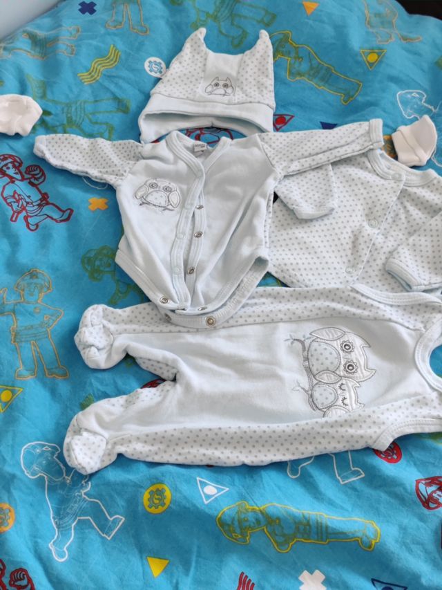 Conjunto para hospital recién nacido talla 56