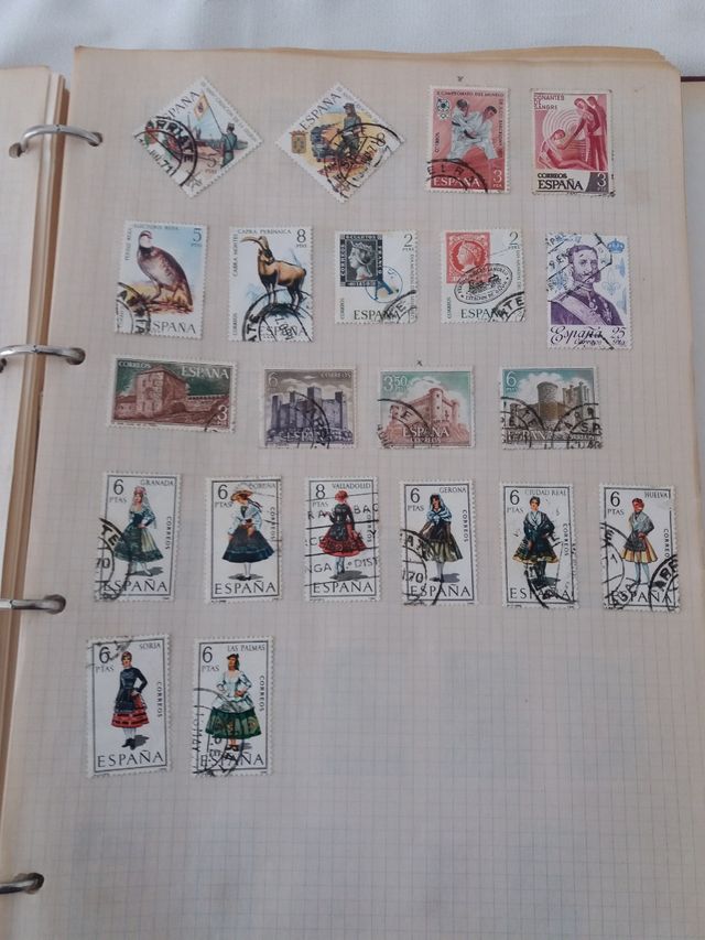 coleccion Club Filatelico Reiper+sellos