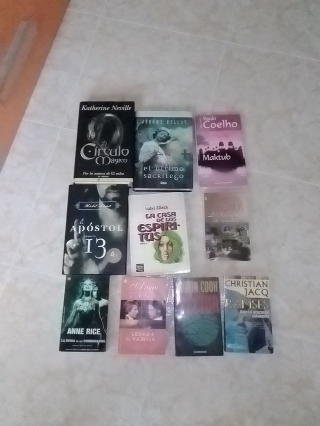 Libros a 4 y 3 euros