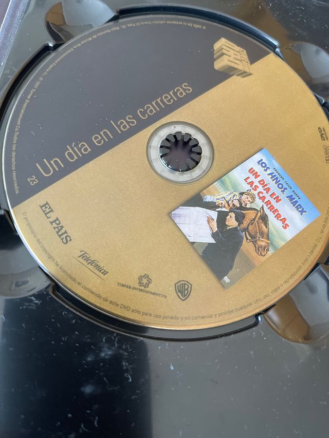 Películas clásicas DVD, libro (precio 9 películas)