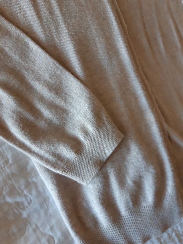 Chaqueta color beige mujer