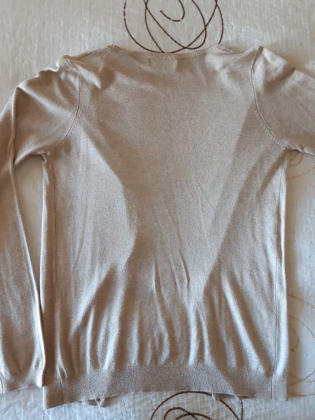 Chaqueta color beige mujer