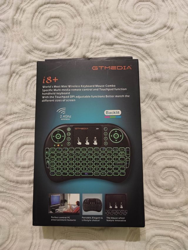 Mini teclado inalámbrico wireless