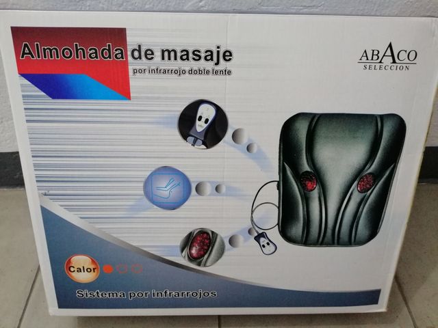 Almohada/cojin para masaje con infrarrojos