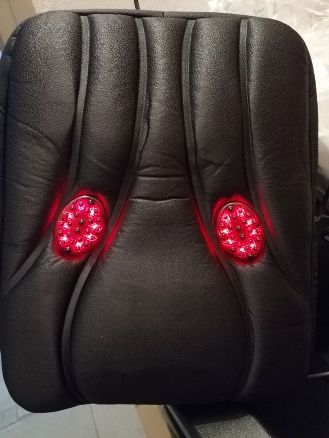 Almohada/cojin para masaje con infrarrojos