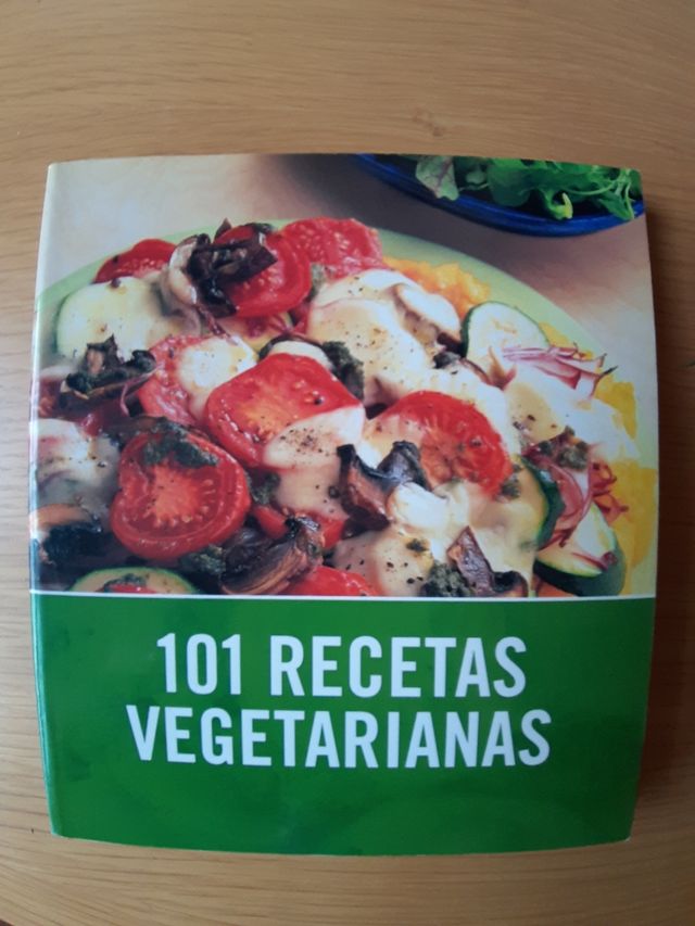 Libro de cocina 101 recetas vegetarianas