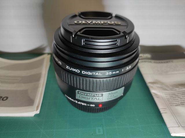 Objetivo macro Zuiko 35mm 3.5