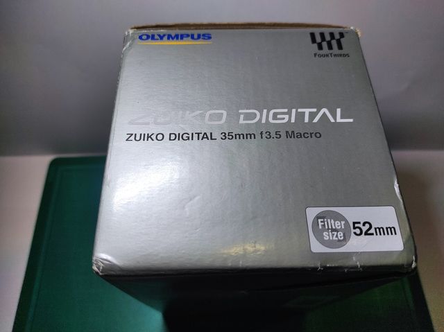 Objetivo macro Zuiko 35mm 3.5