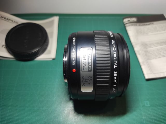 Objetivo macro Zuiko 35mm 3.5