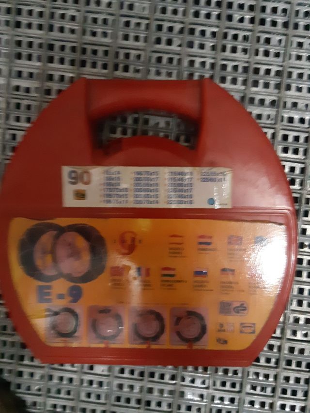 Cadenas nieve SIN USO