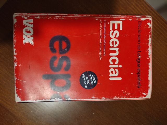 diccionario lengua española vox