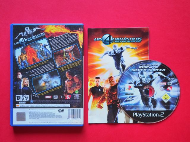 Playstation 2 LOS 4 FANTÁSTICOS Y SILVER SURFER