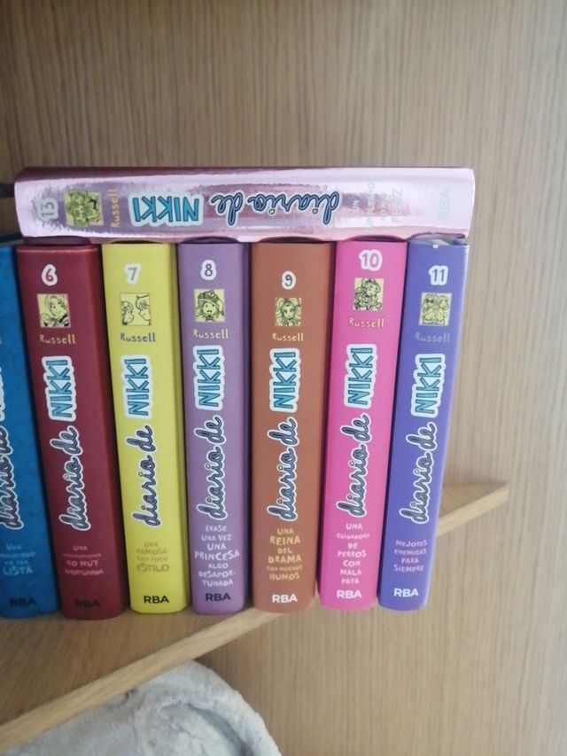 colección libros el diario de Nikki