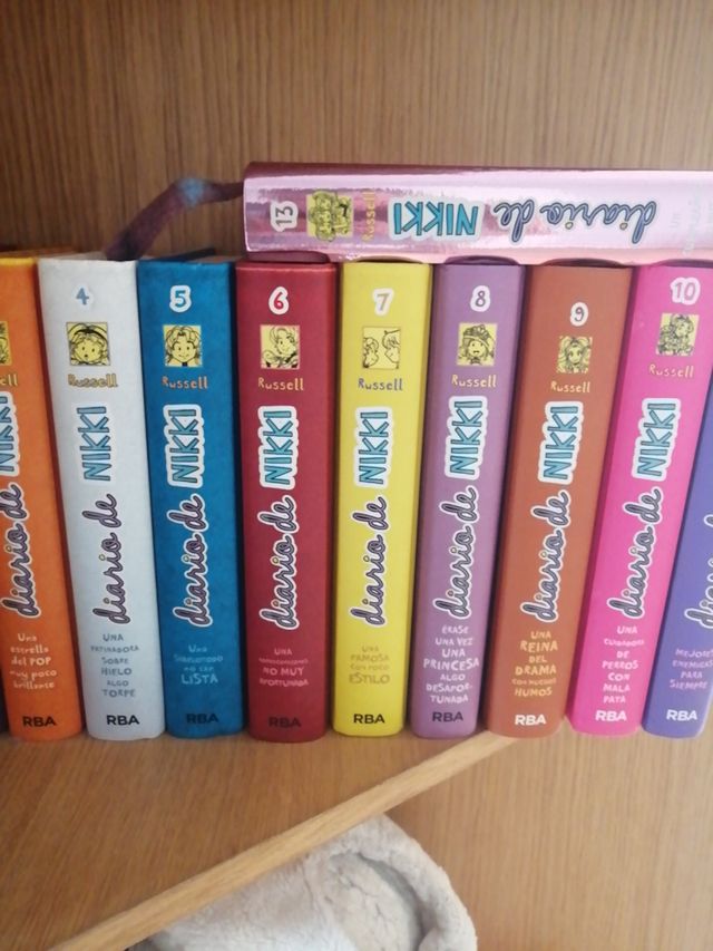 colección libros el diario de Nikki