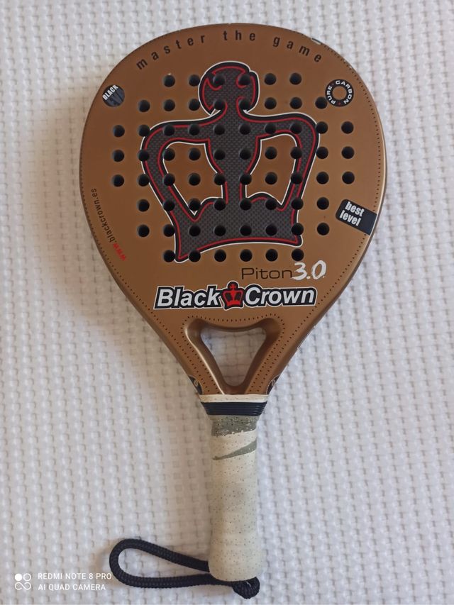 Pala de Padel Black Crown 3.0