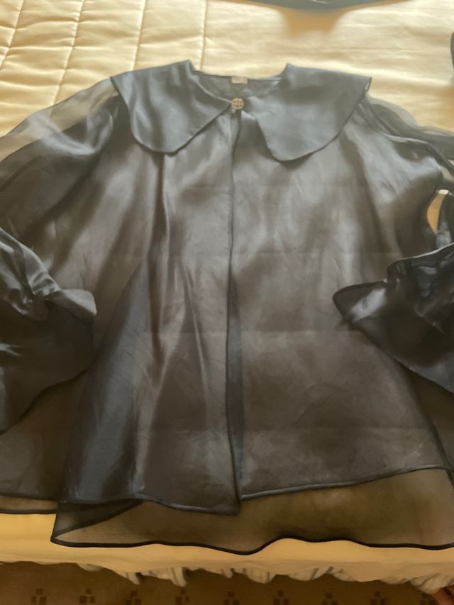 Bluson organza de seda