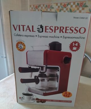 Cafetera Vital Espresso de segunda mano por 40 EUR en Coslada en WALLAPOP