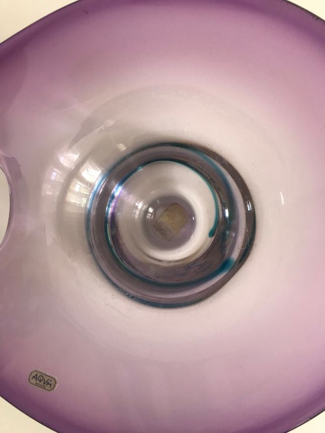 Centro de mesa Cristal de Murano.