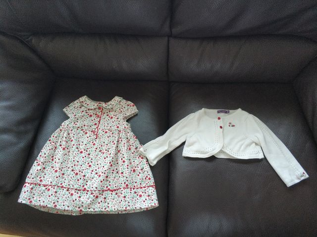 vestido+chaqueta 12 meses Sergent major