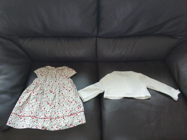 vestido+chaqueta 12 meses Sergent major