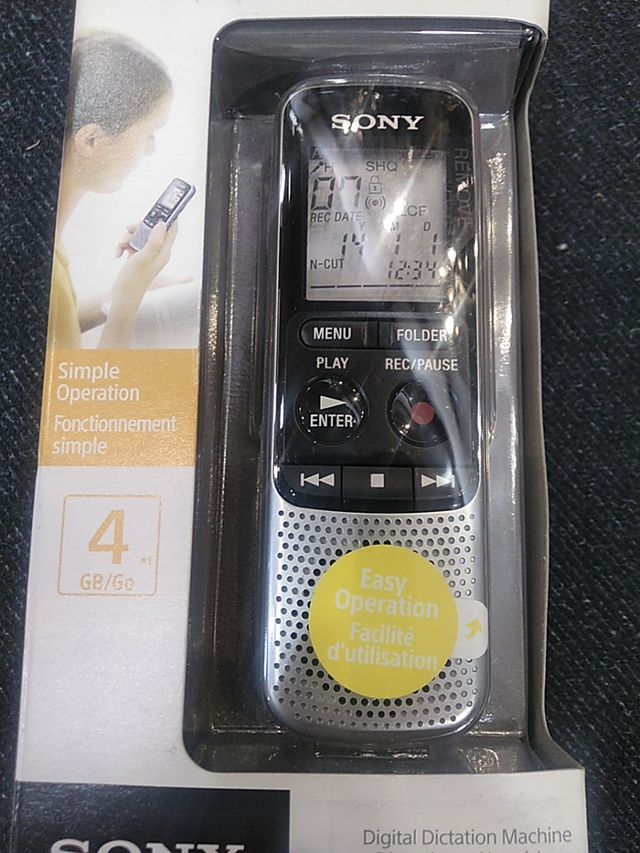 grabadora digital Sony