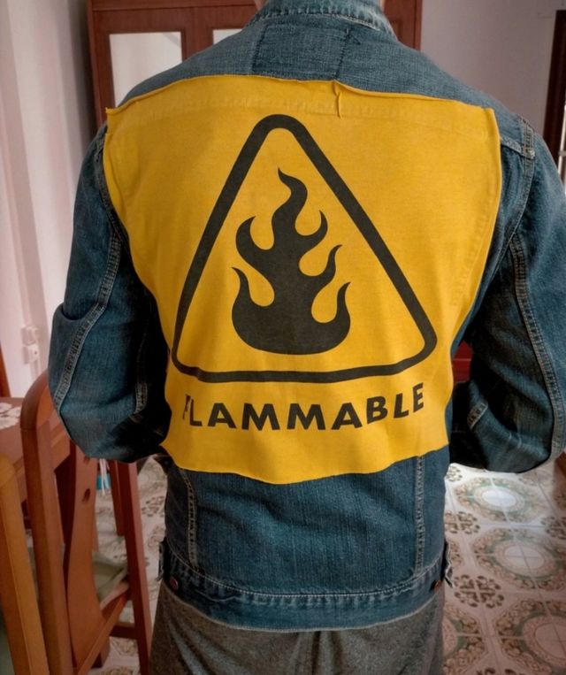 Chaleco y chaqueta vaquera