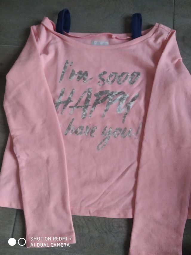 sudadera rosa corte inglés 11-12 años 152 cm
