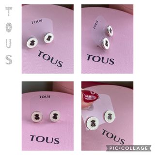 PENDIENTES TOUS PLATA925 y ESPINELAS
